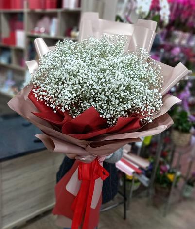 Букет цветов из: Гипсофила в Салехарде