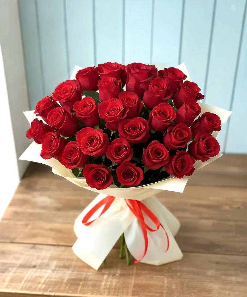 Букет 29 Красных роз в Салехарде