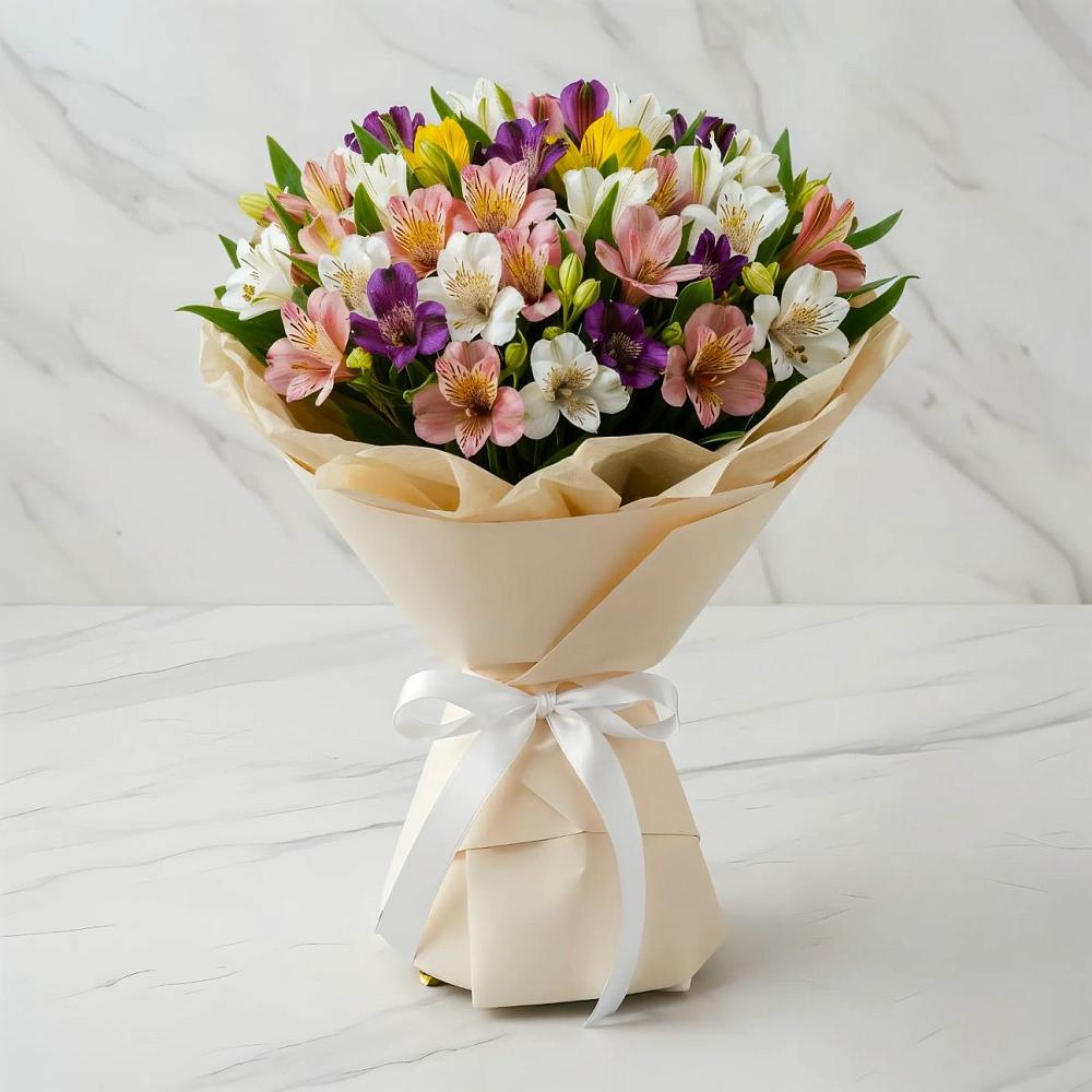 Букет цветов из: Альстромерии в Салехарде