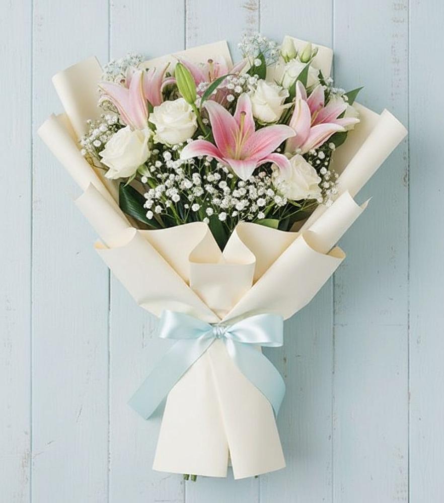 Букет цветов из: Лилии в Салехарде