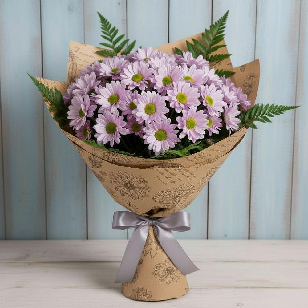 Букет цветов из: Хризантемы в Салехарде