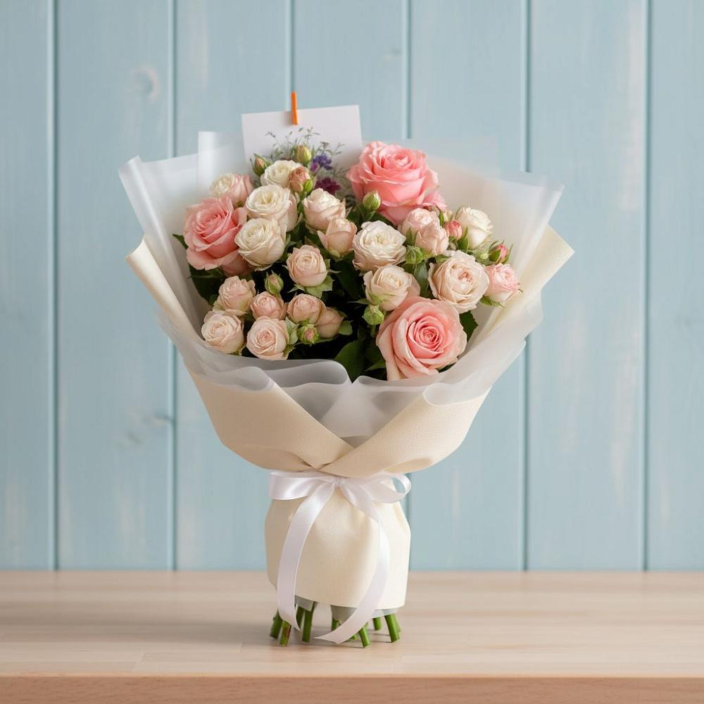 Букет цветов из: Розы в Салехарде