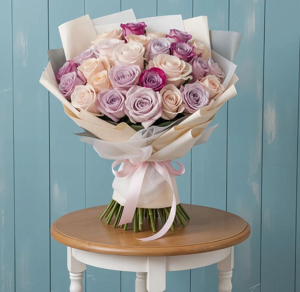 Букет цветов из: Розы в Салехарде