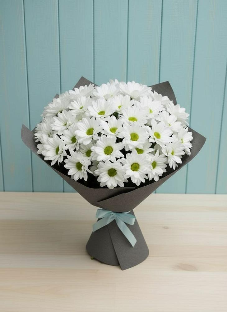 Букет цветов из: Хризантемы в Салехарде