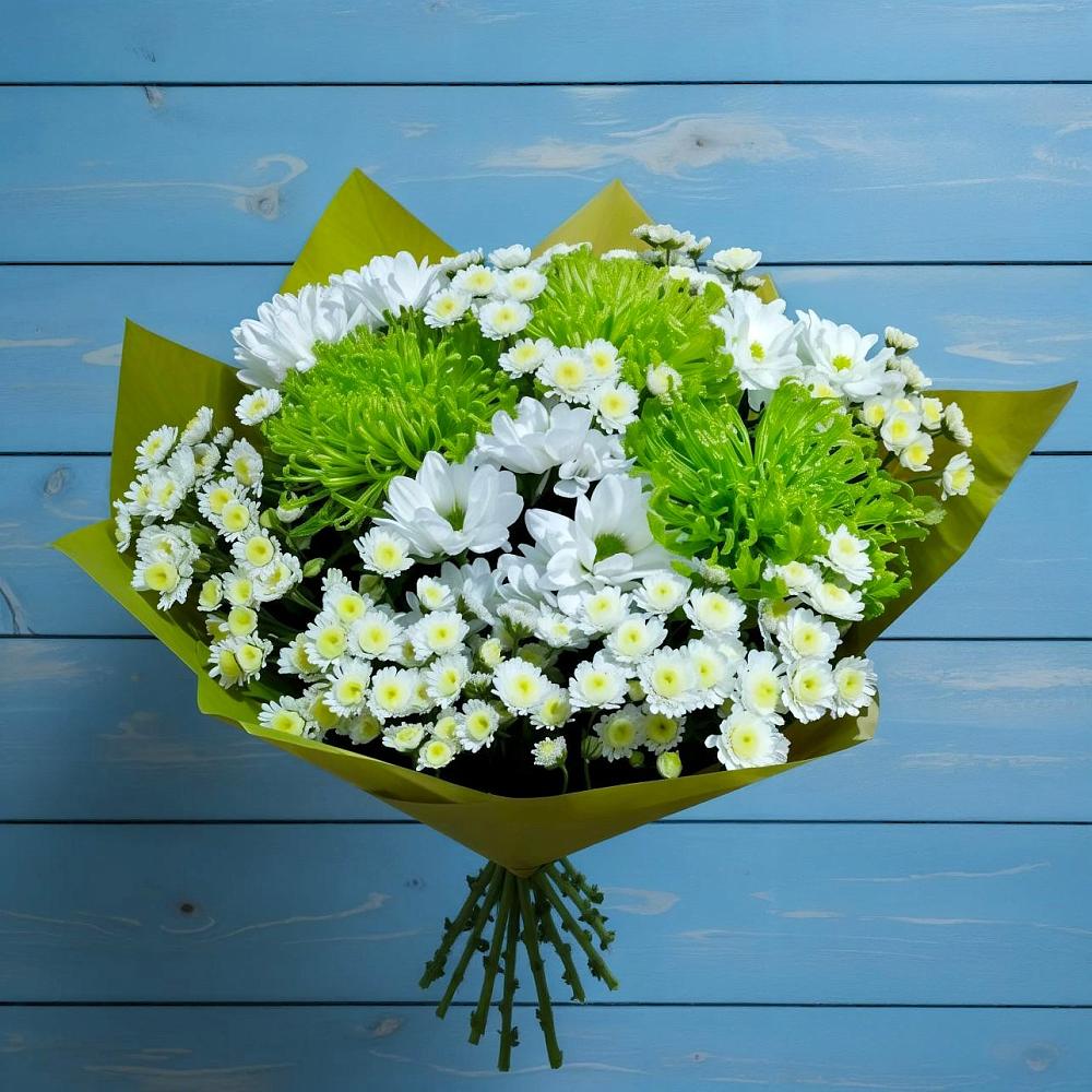 Букет цветов из: Хризантемы в Салехарде