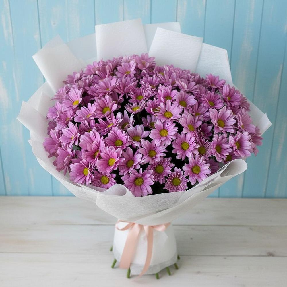 Букет цветов из: Хризантемы в Салехарде