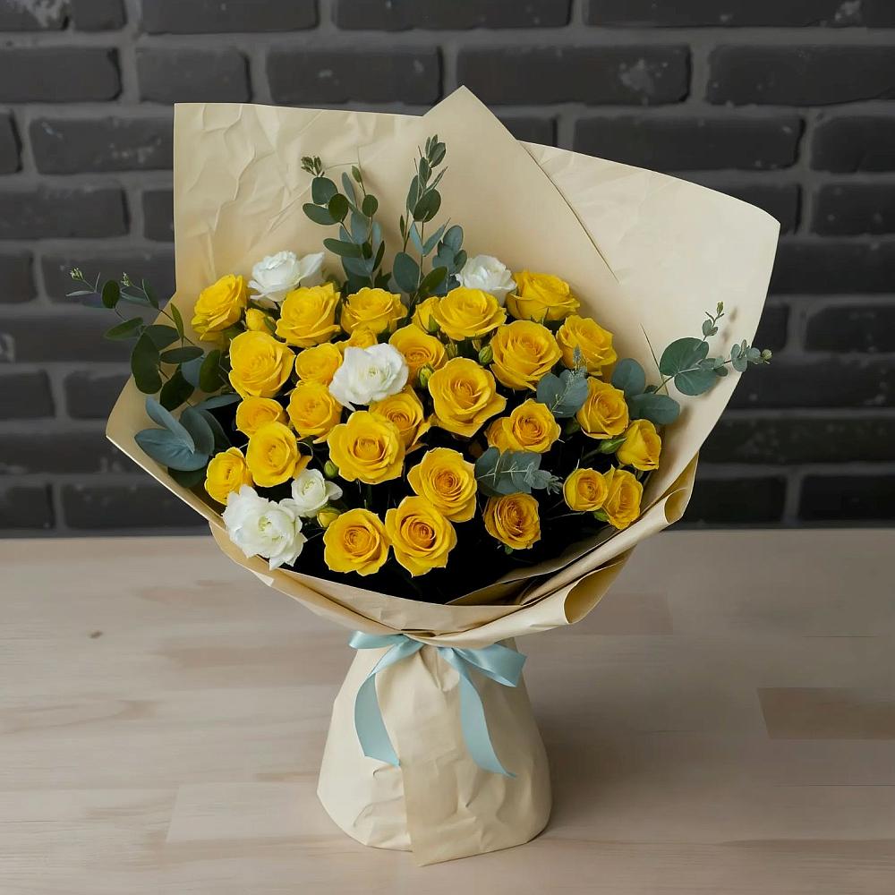 Букет цветов из: Розы в Салехарде