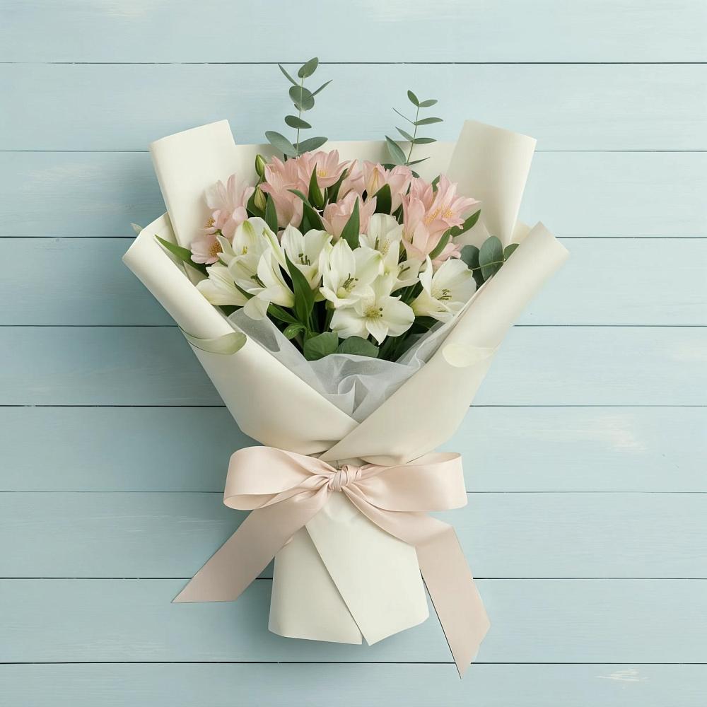 Букет цветов из: Альстромерии в Салехарде